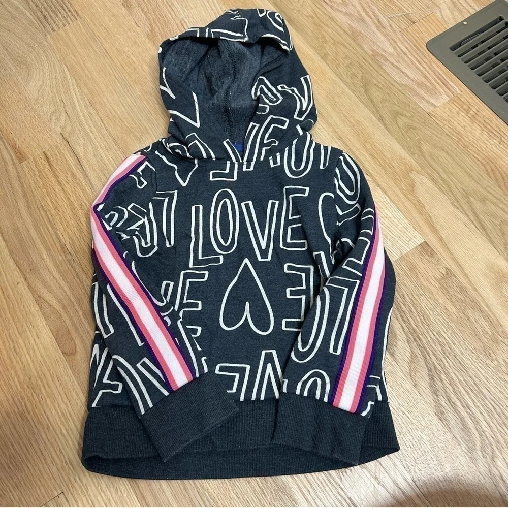 4T Sweater Sweatshirt Bundle Cat & Jack Gap Heart Love Hooded Girls Kids Toddler